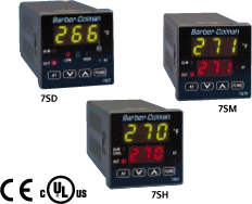 Barber Colman 7SD, 7SH, 7SM Temperature Controllers