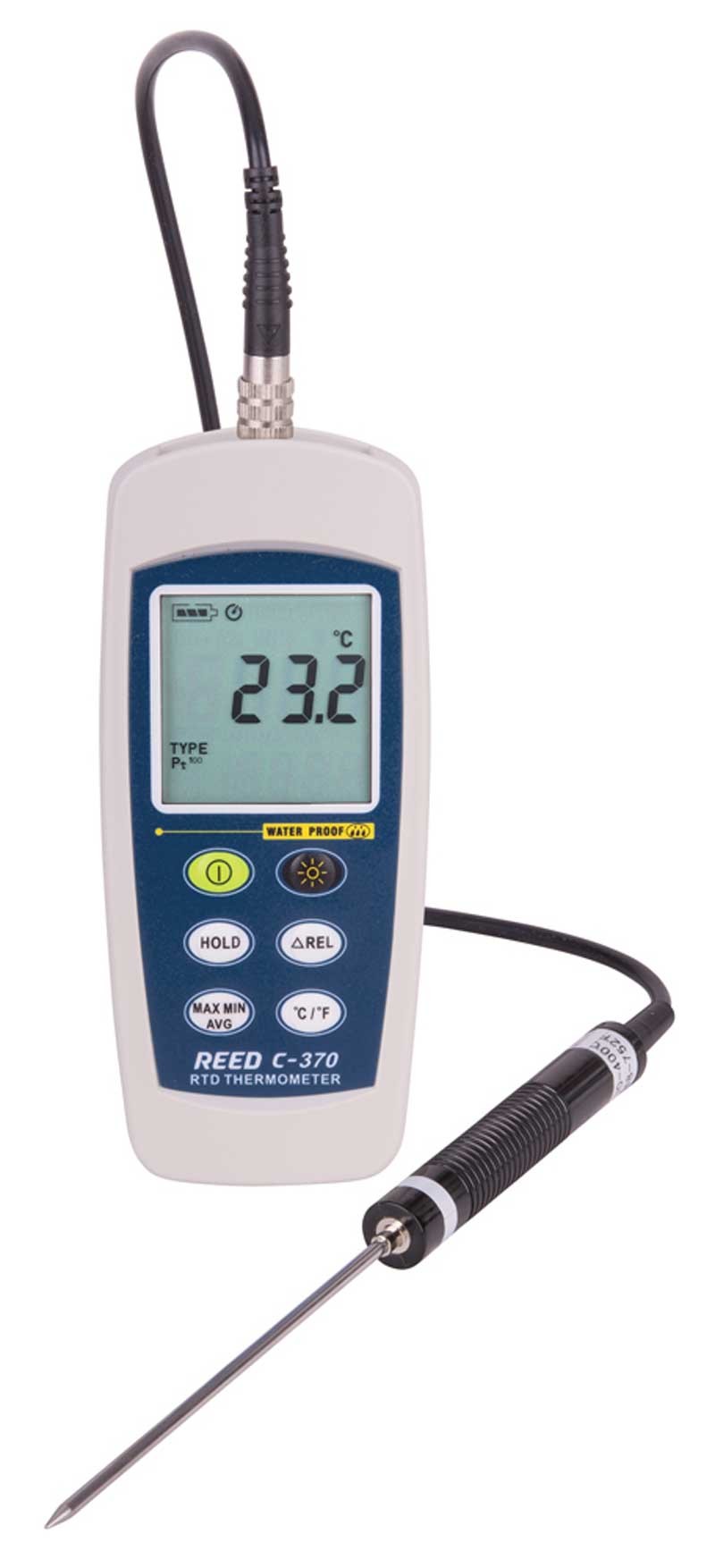 PT100 RTD Handheld Thermometer