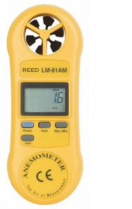 Reed Instruments LM-81AM-NIST Rotating Vane Anemometer LM81AM-NIST
