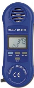 Reed Instruments LM-81HT-NIST Compact Thermo-Hygrometer