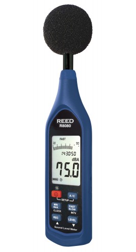 Reed Instruments R8080-NIST Sound Level Meter