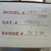 Sycon 2443 Controller 288011 2V 7-15VDC Digital Weston - Image 2